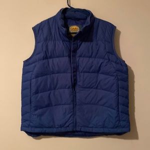 Cabela’s Goose Down Vest. Large. Never worn
